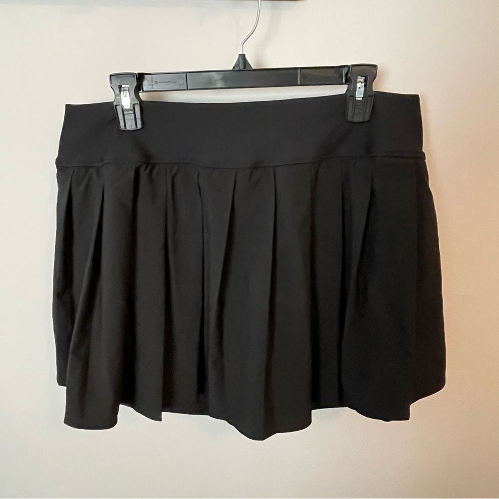 Black Pleated Skirt